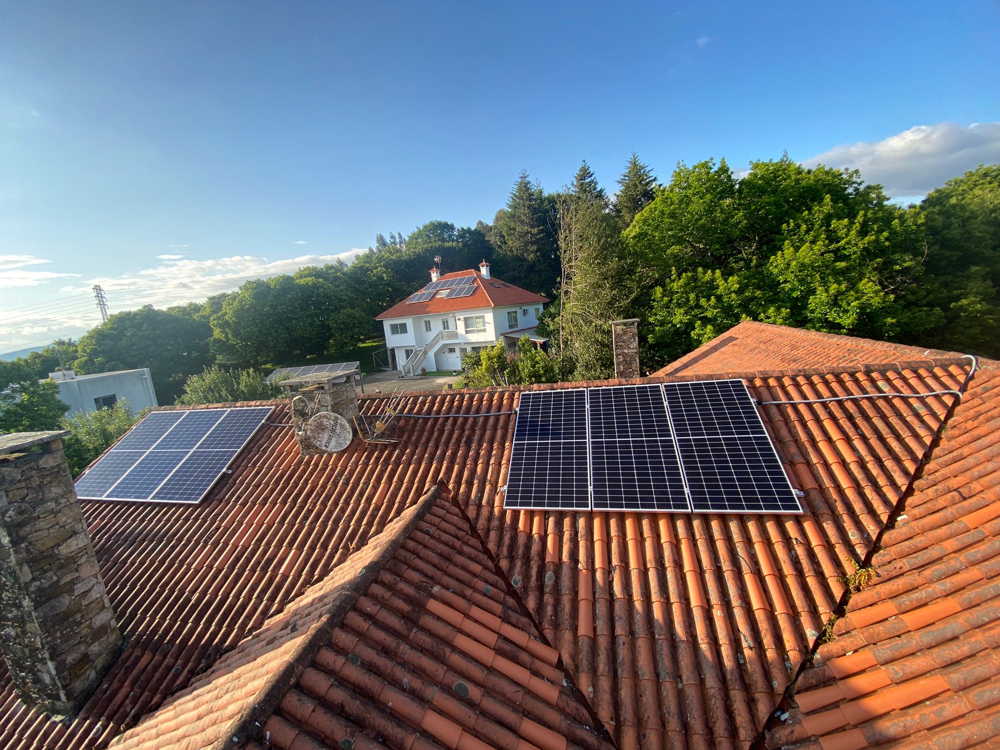 Instalación solar en Santiago de Compostela